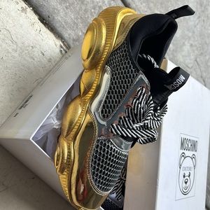 MOSCHINO Teddy Run Mesh-panel Sneakers